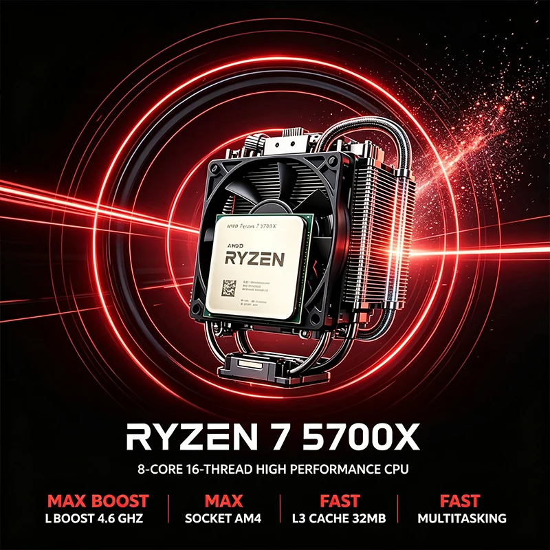 Amd Cpu Ryzen 7 - Prosesor AMD Ryzen 7 5700X 8-Core