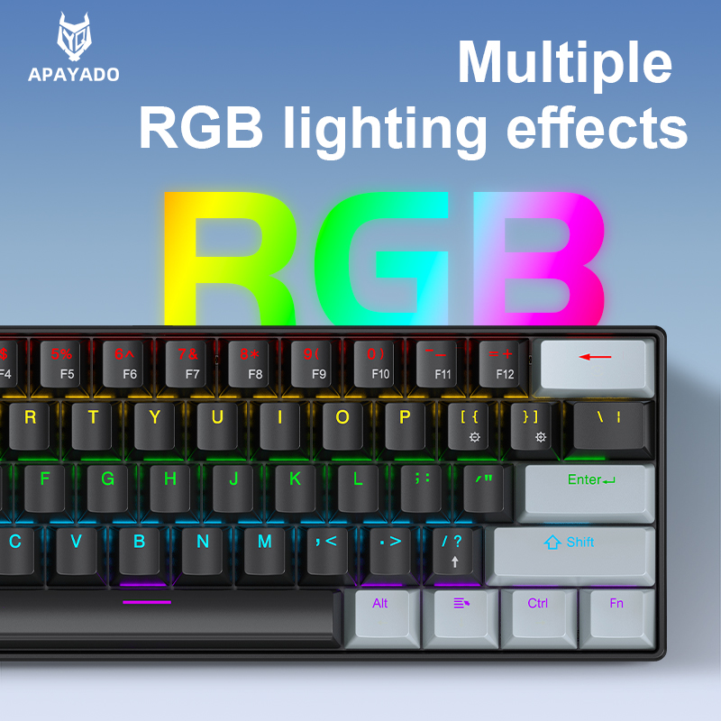 APAYADO K61 Keyboard Mekanis M - Gaming Keyboard No Rgb ulasan dan harga