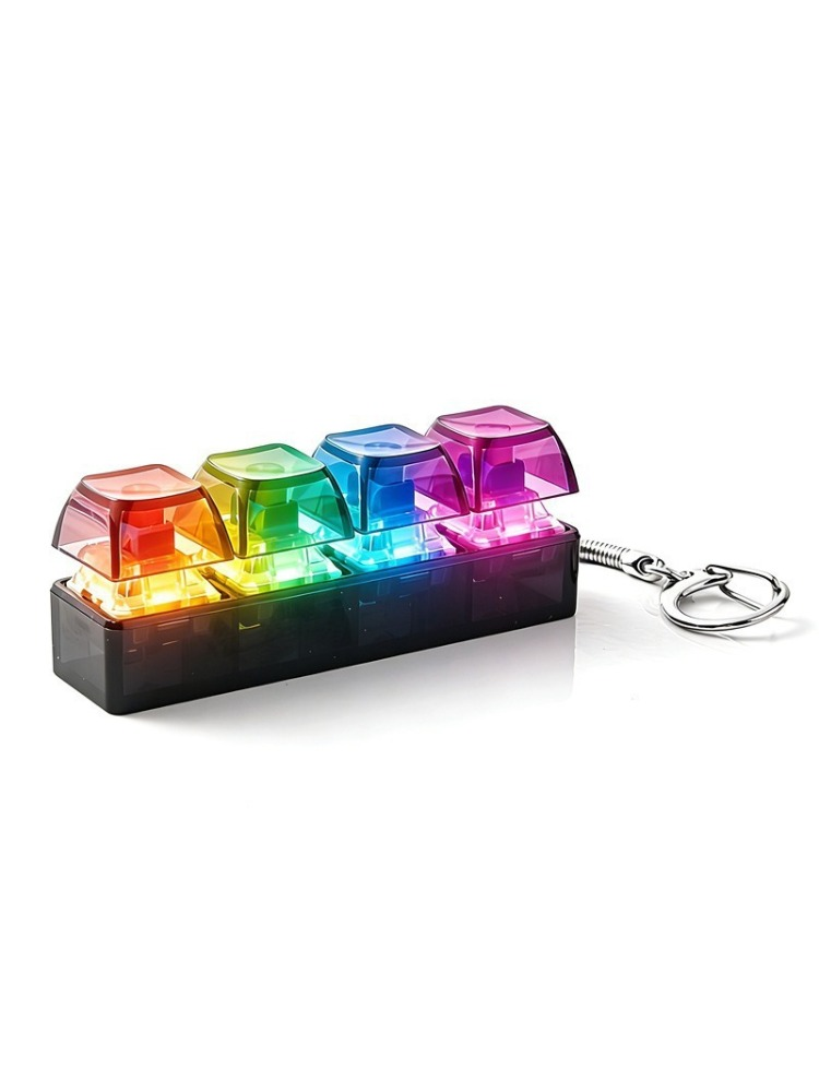 Mainan Fidget Keychain Tombol  - Gaming Keyboard Test ulasan dan harga