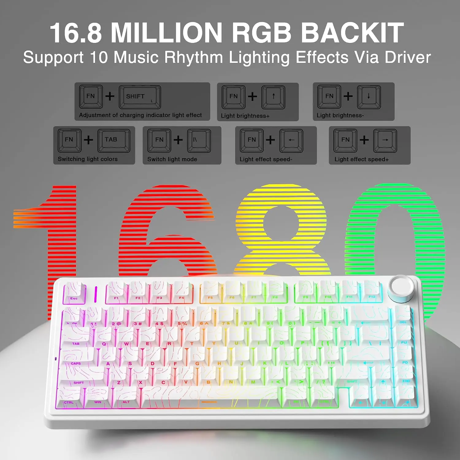 AULA F75 HE Keyboard Mekanik G - Gaming Keyboard Nearby ulasan dan harga