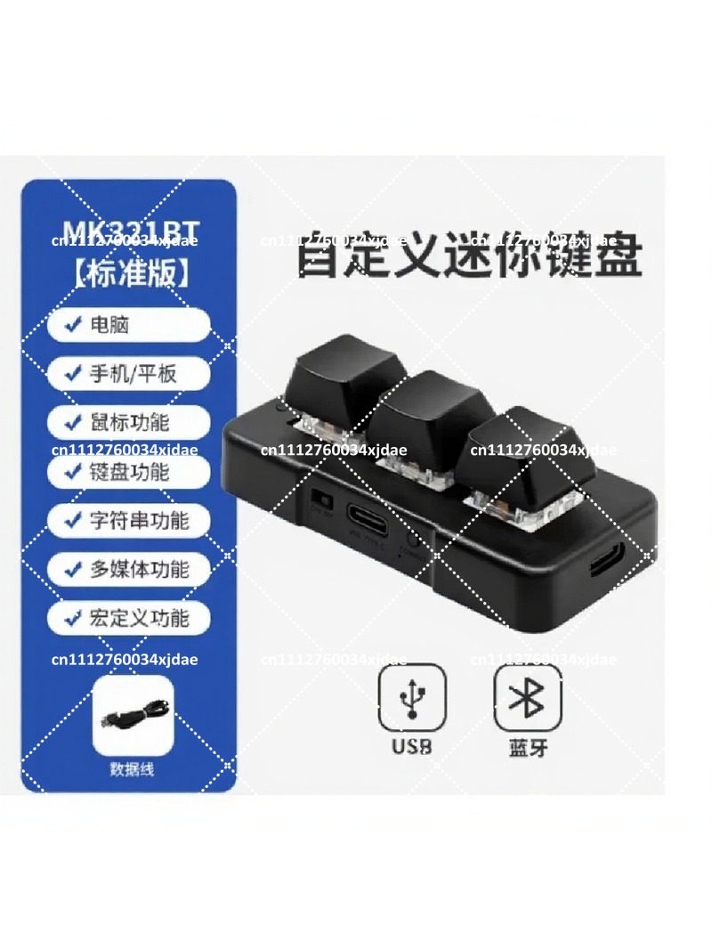 Keyboard Mekanik dengan 3 Tomb - Keyboard Gaming Blue Switch ulasan dan harga